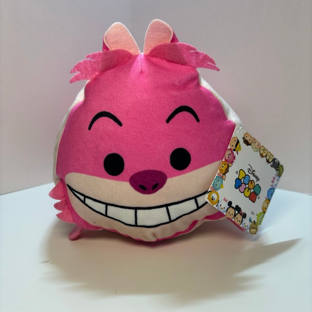 *CHESHIRE CAT* Disney Tsum Tsum 7" Alice In Wonderland Movie Plush New